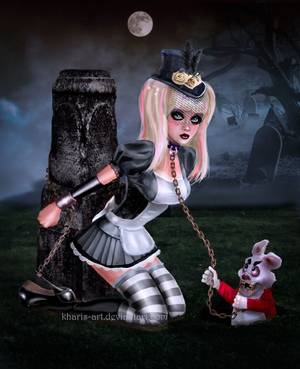 Deviantart Bdsm Porn - Gothic Alice and the Bad Rabbit by kharis-art.deviantart.com on @