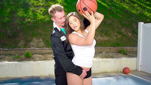 coach seduces - Abella Danger seduces her coach while practicing basketball - Porn Movies -  3Movs
