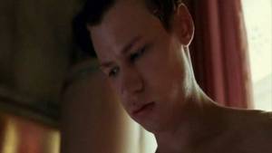 Bruce Willis Porn - David Kross frontal and rear .