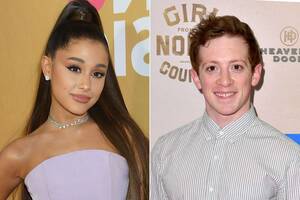 Ariana Grande Threesome Porn - Ariana Grande and Ethan Slater Are 'Full-On Dating': Source (Exclusive)