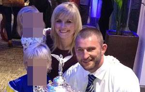 He Has One Ball Porn - Rugby league star Paul Wood and family