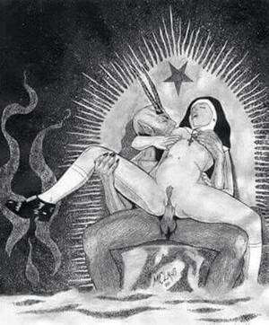 demon erotica - The Devil Inside, Satanic Art, Witch Art, Dark Places, Nun, Erotic Art,  Demonology, Demons, Black Metal