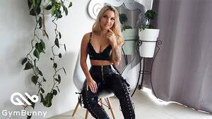 Leather Schoolgirl German Porn - German Teen Spits and Chokes in Leather Outfit - Pornhub.com