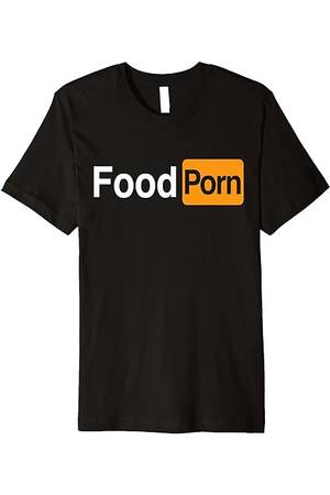 Adult Food Porn - Amazon.com: Womens Food Porn - Funny Adult Food Lover V-Neck T-Shirt :  Clothing, Shoes & Jewelry