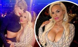 friends jennifer aniston shemale - Taylor Swift towers over Ice-T's model wife Coco Austin at the Grammys |  Daily Mail Online