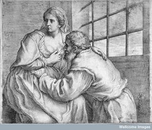 17 century porn - Women's breasts save the day in this 17th- century ...