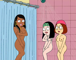 American Dad Porn Cleveland Show Girls - Xbooru - 3 girls 3girls american dad breasts family guy female only hayley  smith meg griffin nude roberta tubbs shower the cleveland show yuri | 828055