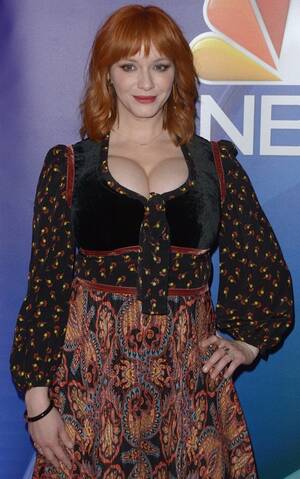 big jugg christina hendricks - Are Christina Hendricks' Boobs Real or Fake? Denies Breast Implants