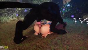 3d monster cock anal - Anal play with monster | Big Cock Monster | 3D Porn Wild Life watch online