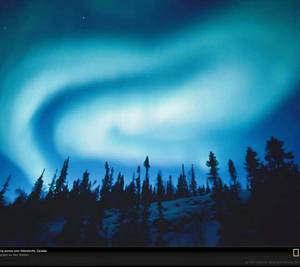 Aurora Sky Porn - The sky yellowknife, north west territories Canada, churns with light  froman aurora borealis.