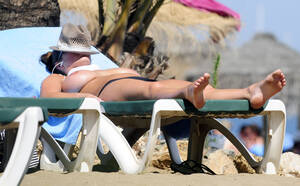 lucy pinder topless beach boobs - lucy-pinder-topless-beach-sunbathing-005.jpg | MOTHERLESS.COM â„¢