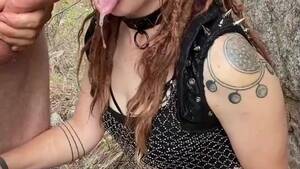 hippy deepthroat - Hippie Girlfriend Deepthroats You at a Festival - RedTube
