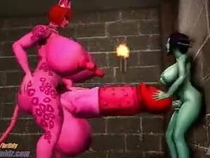 alien shemale cartoon porn - Alien woman fucked by man | xHamster