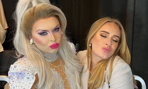 Adele Having Sex - Drag Race's Cheryl Hole details THAT fateful night with Adele at Porn Idol  | Daily Mail Online