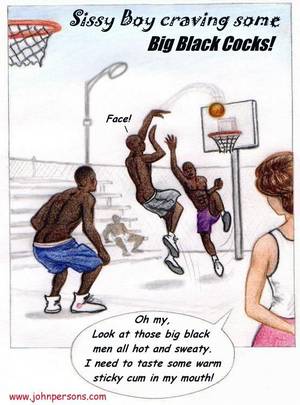 Basketball Dick Porn - Black basketball jocks make white chick suck on his huge black cock -  CartoonTube.XXX