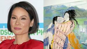 Lucy Liu Lesbian Porn - Lucy Liu Paints Erotic Lesbian Portraits â€” And We Love It