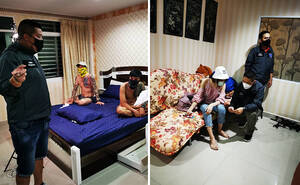 ladyboy sleeping - Chinese man, three Thais and a ladyboy arrested 'while making gay porn  movie' - ViralPress