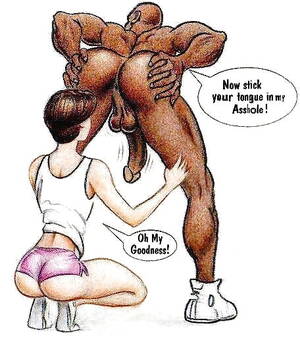 ass rimming cartoon - Gay Rimming Cartoon | Gay Fetish XXX