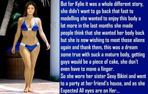 Kim Kardashian Ass Porn Captions - Kylie Jenner head swap with Kim kardashian. Kylies head on Kims body and  Kylie rejoinces on having mature body and kim is happy that she is taller  but kylie ...