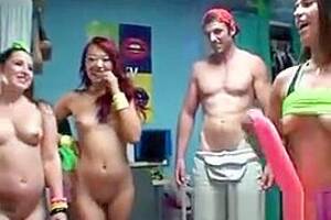 College Strip Party - College Teens Strip And Tease Each Other At A Party, watch free porn video,  HD XXX