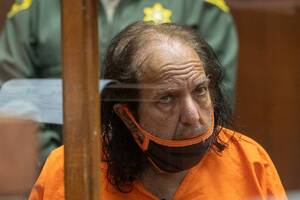 Female Forced To Strip Porn - Ron Jeremy Accuser Says Bar Let Porn Star Turn Bathroom Into 'Dungeon'