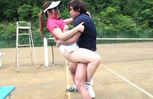 Japanese Tennis Porn - Aya Shiomi curvy ass bimbo fucks with her :: Idols69.com