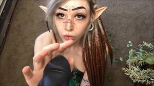 Elf Facial Porn - Godd3ssm0ns00n Xar Pov Wood Elf BJ Facial Cosplay