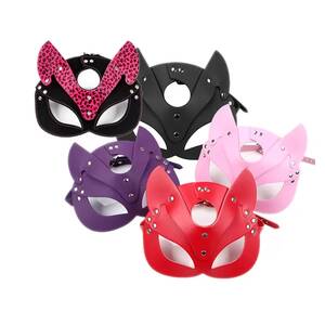Fetish Role Porn - Porn Fetish Head Mask Whip BDSM Bondage Restraints PU Leather Fox Halloween  Masks Roleplay Sex Toy For Men Women Cosplay Games From 10,08 â‚¬ | DHgate