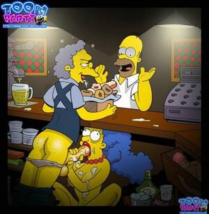 Food Toon - Rule 34 - ass breasts color fellatio female food homer simpson human  indoors insertion male marge simpson moe's tavern moe szyslak multiple  males nipples nude oral penis straight testicles the simpsons toon-party |