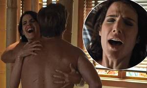 How I Met Your Mother Cobie Smulders Porn - Cobie Smulder naked for raunchy sex scenes | Daily Mail Online