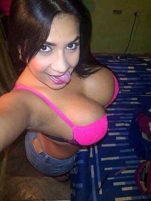 big tit latina self shot - Busty Latina Self Shot