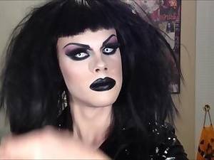 interracial blonde drag queen blowjob - Dark drag