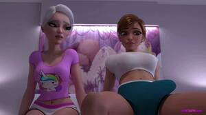 3d Anime Dickgirl Porn - Teen dickgirl loses virginity - 3D Sex