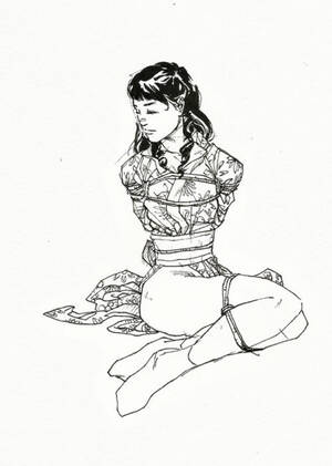 Japanese Bondage Porn Drawings - shibaribijutsu: Shibari 09 - Serenity The art of Japanese bondage in  drawings #shibari Tumblr Porn