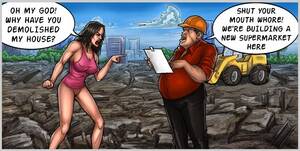 Construction Porn Comic - Live free porn comics with busty whore getting dirty fucked at the  construction ground