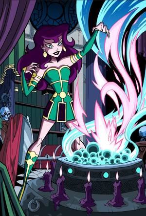 Circe Wonder Woman Lesbian Porn - Wonder Woman Vs. Circe Interior 01 by LucianoVecchio on deviantART