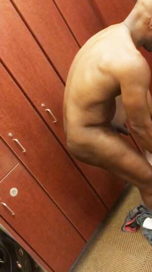 Black Dick Spy - big-black-dick-in-locker-room-spy | My Own Private Locker Room