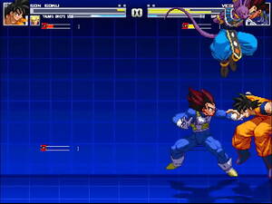 Dragon Ball Z Trunks Yaoi Porn Game - MUGEN Goku/Trunks briefs vs Vegeta/Beerus - PORNORAMA.COM