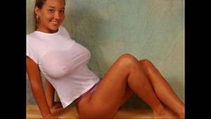 big tits bouncing lucci - Big natural tits bouncing