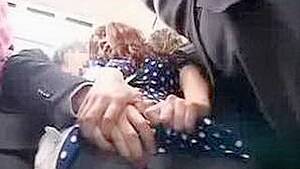 Groped On The Subway - Interracial Officer Groped on Train by Chikan | AREA51.PORN