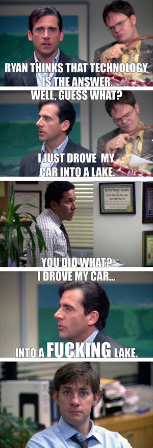 Angela Kinsey Office Porn Captions - Oscar Nunez\