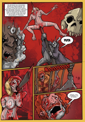 Cartoon Cannibal Porn - Cannibal XXX #1 (2020, UK) Review - Attack from Planet B