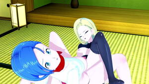 Android 18 And Bulma Lesbian Hentai - Bulma and Android 18 having hot lesbian sex. | xHamster