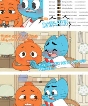 Gumball Gay Porn Facial - Parody: The Amazing World Of Gumball Archives - Gay Furry Comics