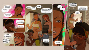 Black Woman Blowjob Cartoon - Room and Board page 10 - Incase Art