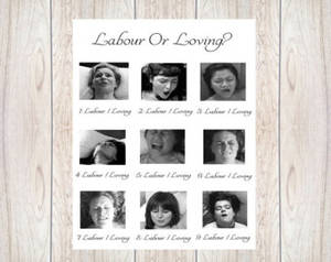 Boy Baby Porn - Baby Shower Game,Loving Or Labor,Labor,Porn Or Labor,labour baby