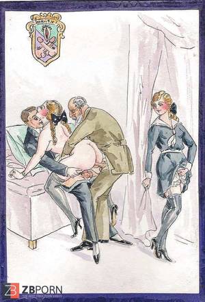 Drawn Porn Art - Thematic Drawn Porn Art 27 - German Pornographic Album