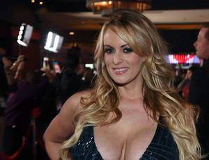 American Porn Actresses - Adult film actress/director Stormy Daniels attends the 2018 Adult Video  News Awards at the