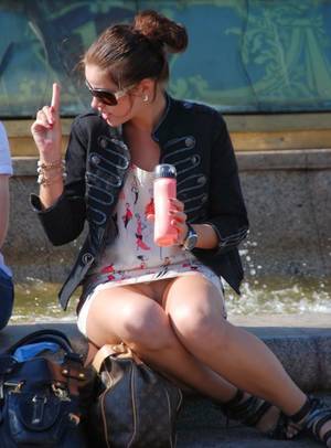 candid pantyless upskirt - hardcorebabes: Pantyless upskirt http://upskirt-panty.com