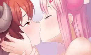 hentai tongue sucking - Sucking her tongue free hentai porno, xxx comics, rule34 nude art at  HentaiLib.net